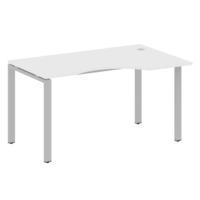 Стол METALL SYSTEM криволинейный правый на П-образном м/к БП.СА-2 Пр 1400*900*750 мм